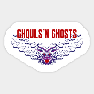 Mod.3 Arcade Ghouls 'n Ghosts Video Game Sticker